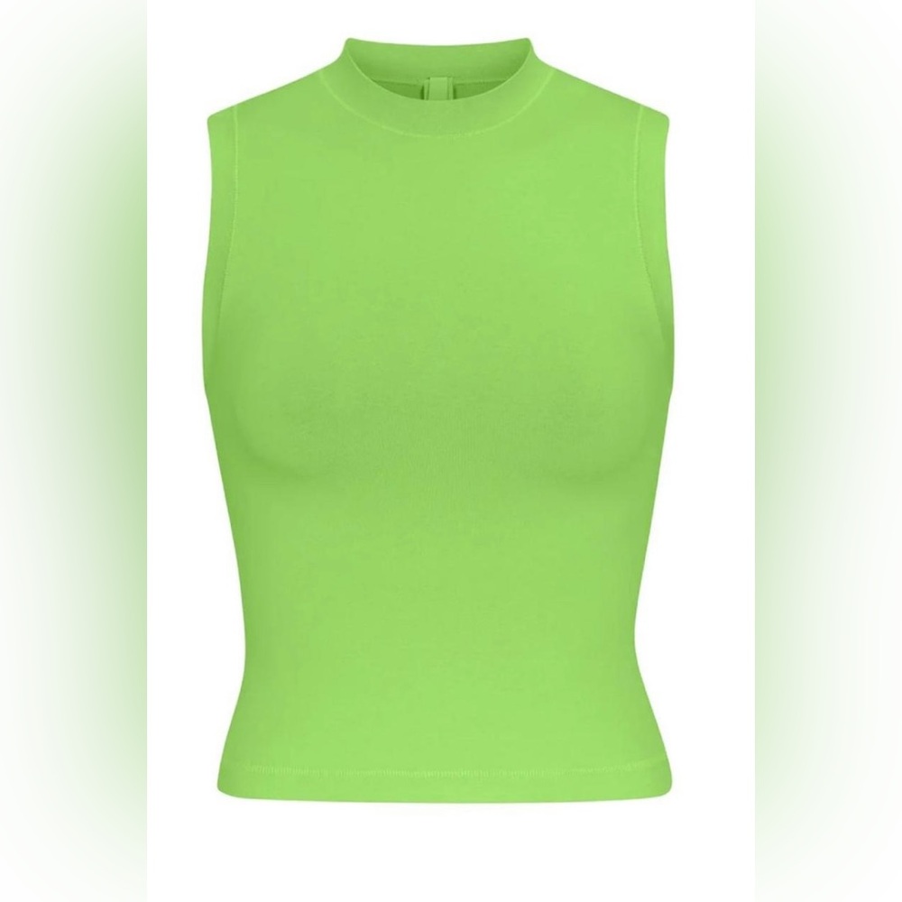 SKIMS Neon Green Tank Top